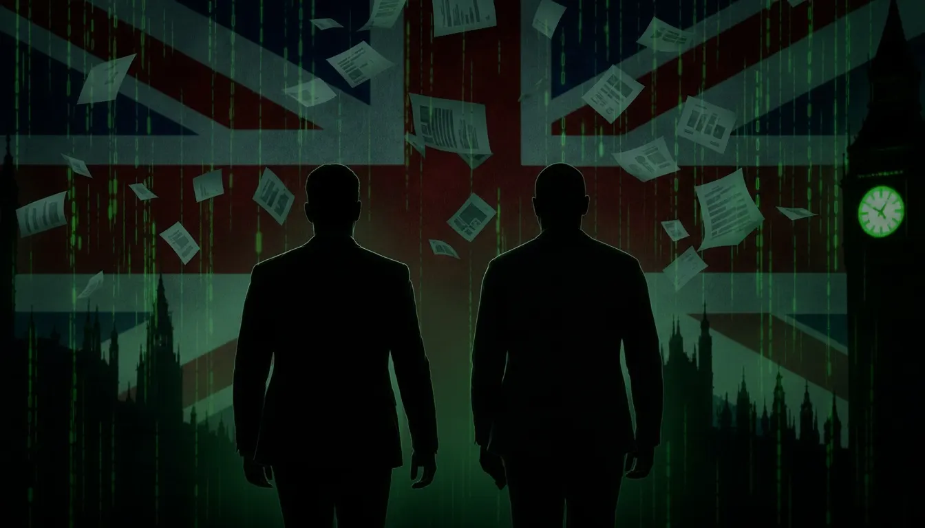 London legal case collage